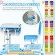 preview thumbnail 10 of 12, Ergonomic Children's Desk and Chair Set with Tilting Desktop, Storage Drawer, and Adjustable Height