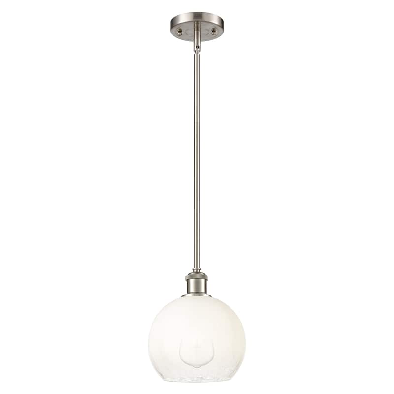 Innovations Lighting Endless Possibilities Ballston - Brookhaven Globe - 1 Light 8" Stem Hung Mini Pendant