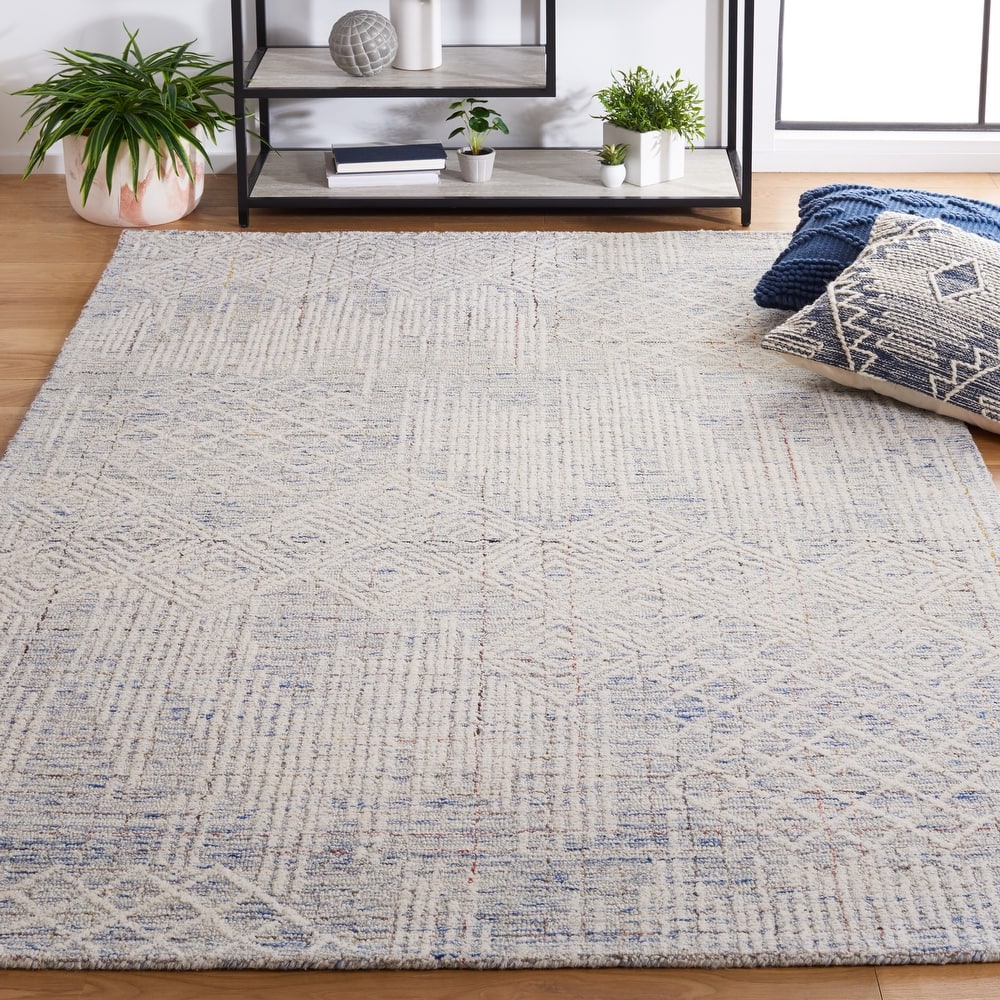SAFAVIEH Handmade Metro Djamilya Modern Wool Rug