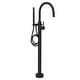 preview thumbnail 19 of 27, ZLINE Emerald Bay Bath Tub Filler Matte Black