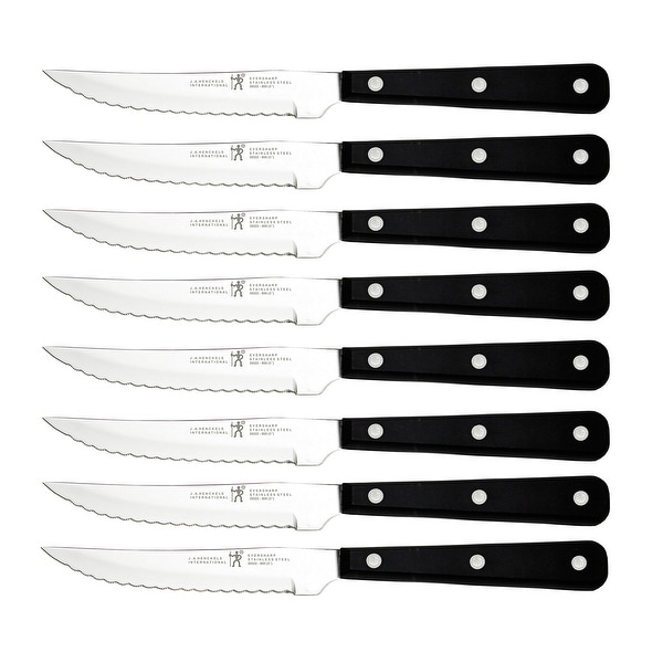 J.A. Henckels International 8-pc Serrated Steak Knife Set - 4.5"