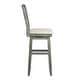 preview thumbnail 58 of 65, Eleanor Slat Back Wood Swivel Stool by iNSPIRE Q Classic