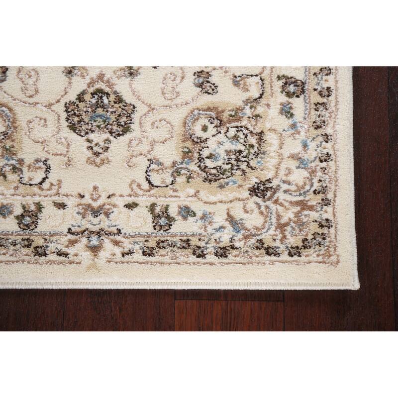 Floral Medallion Turkish Transitional Oriental Rug Traditional Carpet