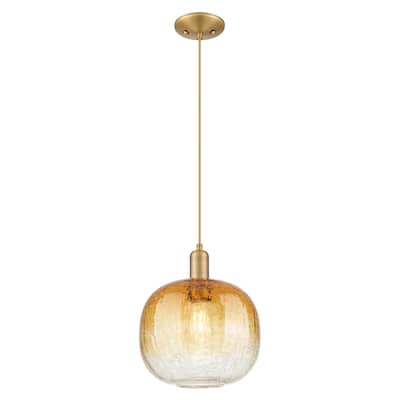 Innovations Lighting Downtown Urban - Brookhaven Sphere - 1 Light 10" Cord Hung Mini Pendant