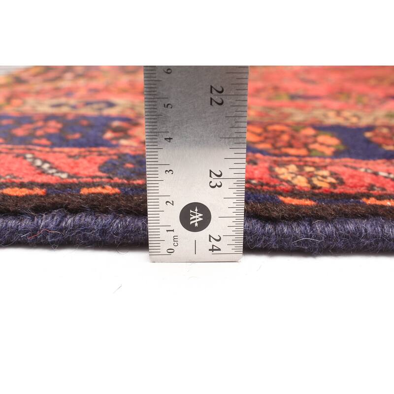 ECARPETGALLERY Hand-knotted Andelz Black Wool Rug - 4'6 x 7'4