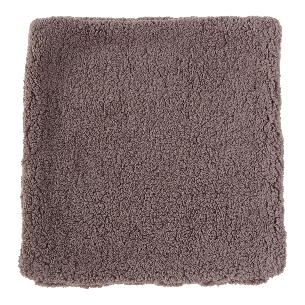 Cozy Sherpa Throw Pillow Cover