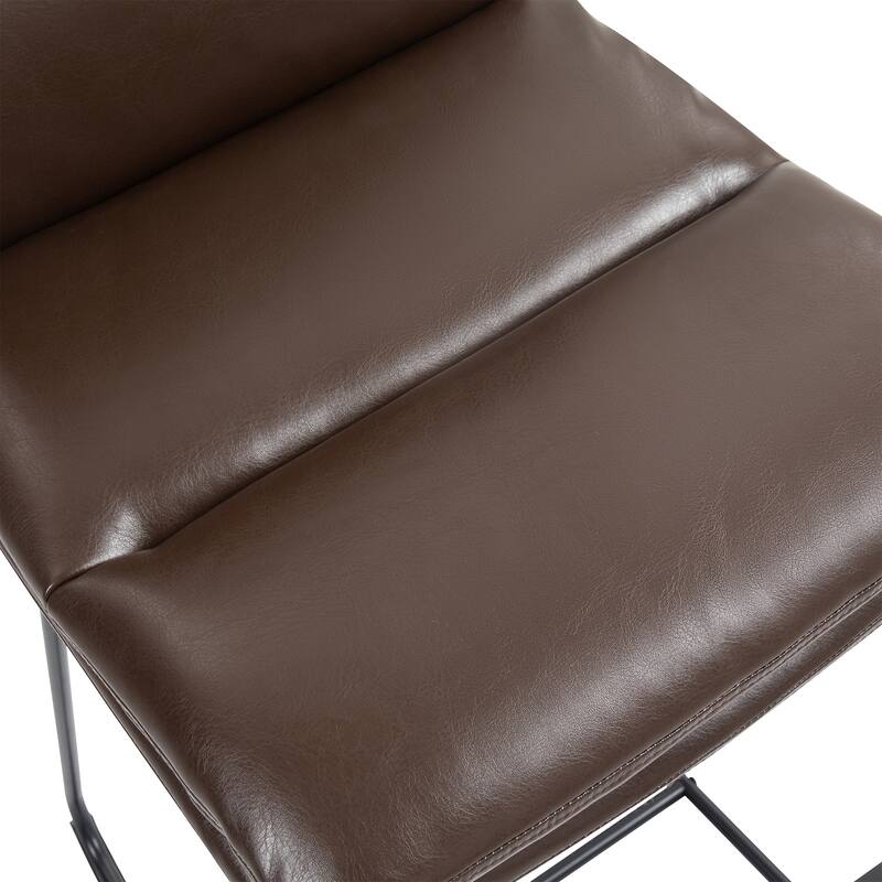 Set of 2 Aulani Upholstered Metal Frame Bar Stool