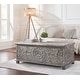 preview thumbnail 12 of 32, The Curated 17th Century Trunk Solid wood hand-carved 48" Coffee Table - 48 x 24 x 17 (H)