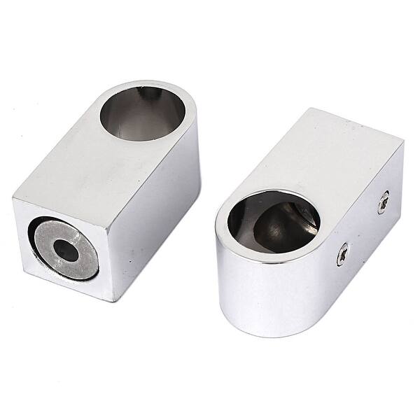 Shop Pipe Flange Socket Closet Rail Rod Bracket Holder Fitting