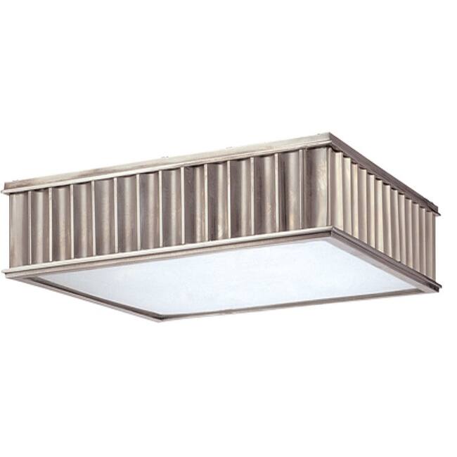 Hudson Valley Lighting Middlebury 3 Light 16" Wide Flush Mount Square