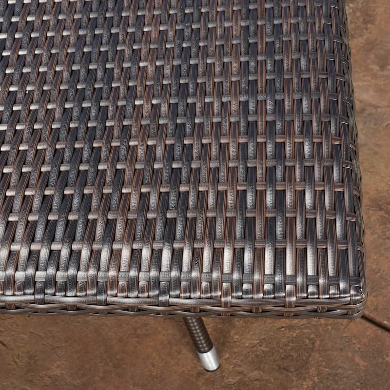 Corsica Outdoor Wicker Rectangle Dining Table (ONLY) by Christopher Knight Home - 69.00"L x 38.00"W x 28.50"H