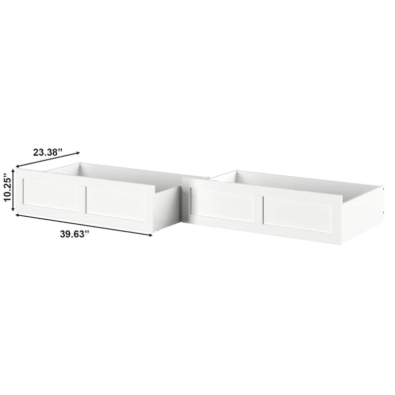 AFI Queen/King/Twin XL Size Storage Drawers - N/A