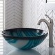 preview thumbnail 31 of 35, Kraus Glass Vessel Sink, Bathroom Faucet, Pop Up Drain, Mounting Ring