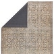 preview thumbnail 7 of 7, The Curated Nomad Durlston Printed Trellis Gold/ Green Cotton Mix Area Rug