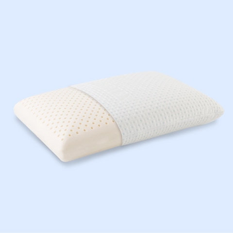 Subrtex Natural Latex Foam Pillow with Washable Cover