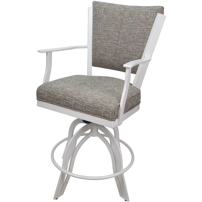 Montana Brown Swivel Tilt Metal 30" or Counter 26" Bar Stool