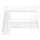 preview thumbnail 16 of 29, Kids Metal Bunk Bed with Slide and Funny Guardrails