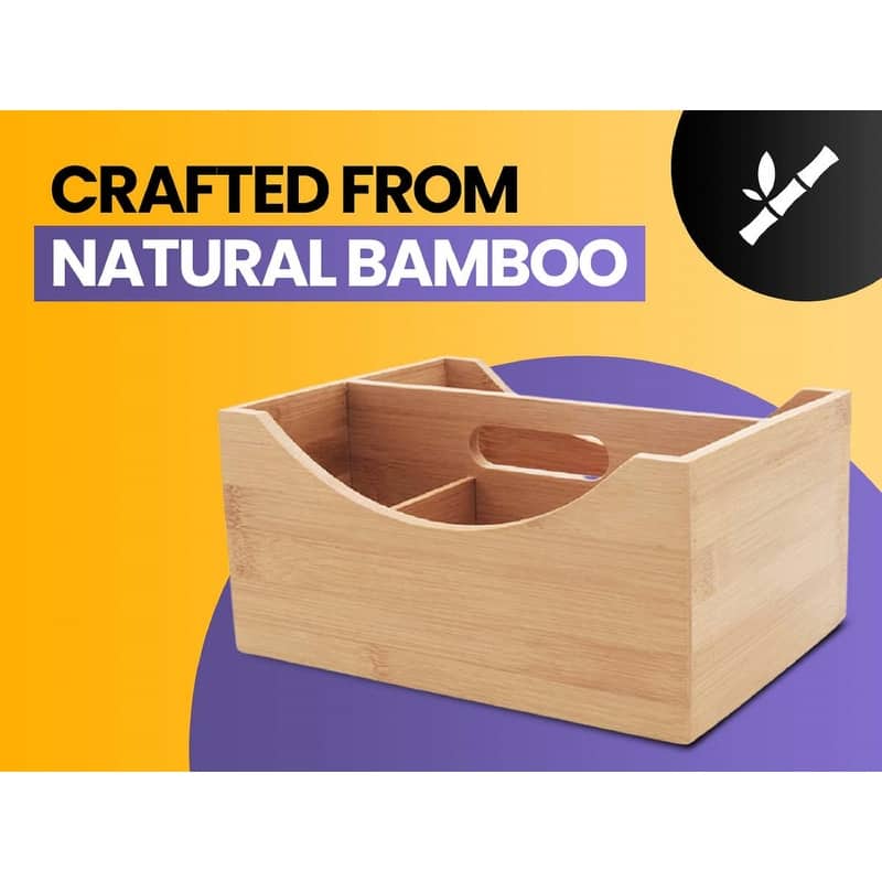 YBM Home and Kitchen Bamboo Lingerie Drawer or Shelf Organizer