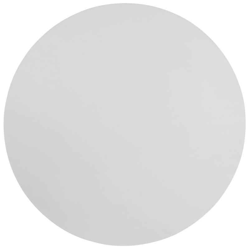 72" Round Granite White Plastic Folding Table - Banquet and Event Furniture