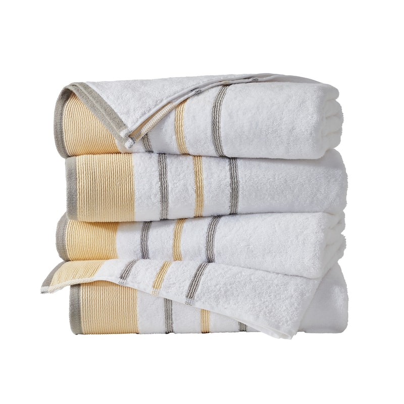 Linery & Co. Luxury Cotton Decorative Towel Set.