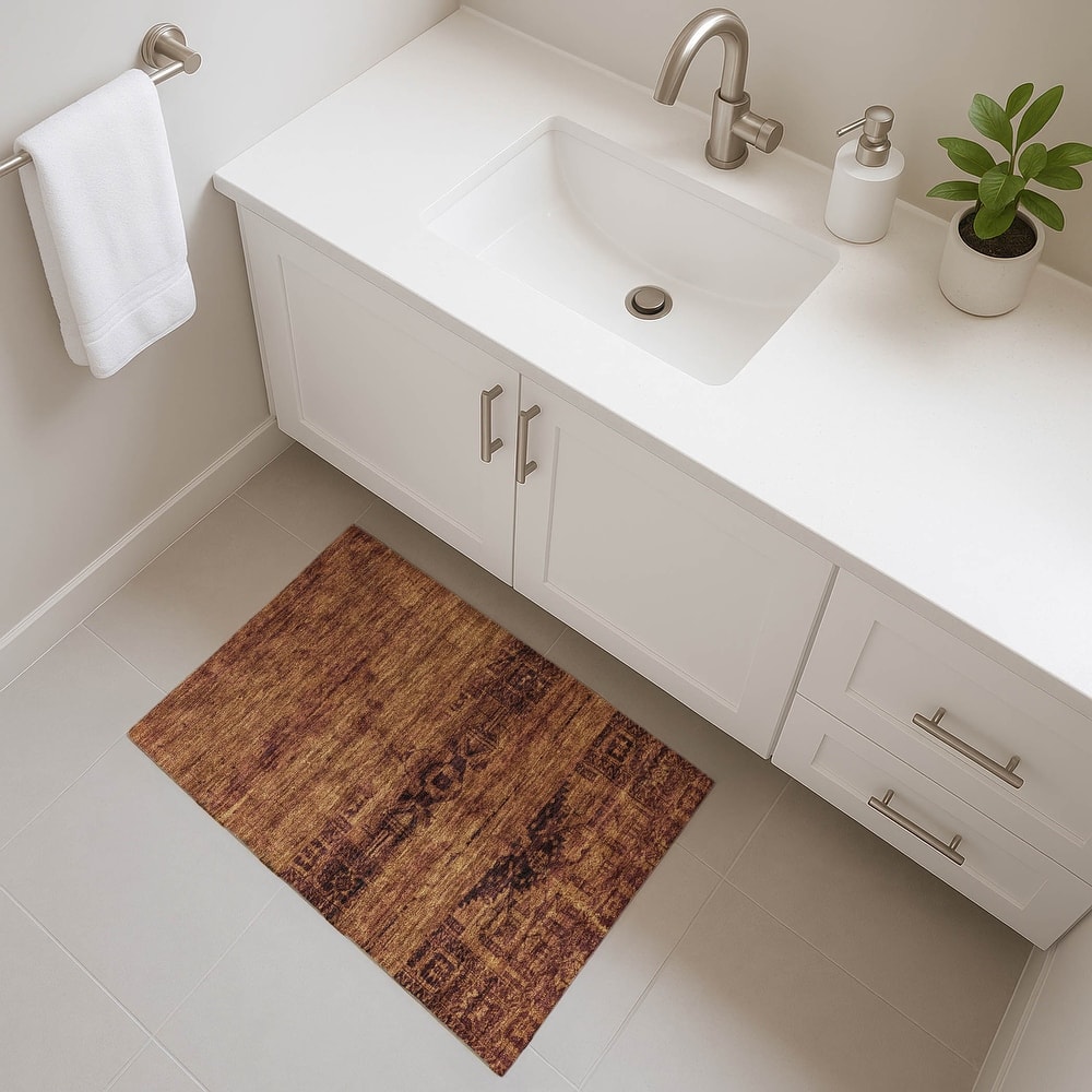 Premium Washable Super Soft Vintage Traditional Mayfield Rug