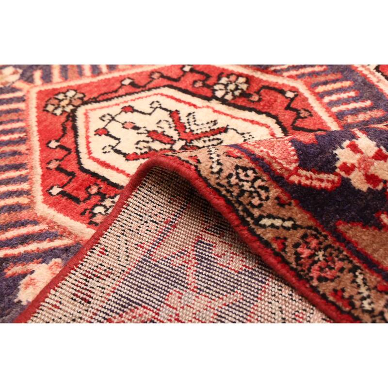 ECARPETGALLERY Hand-knotted Anadol Red Wool Rug - 3'10 x 6'5