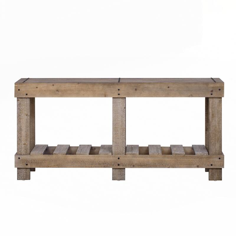 Vintage Entryway Table 6 Reinforced Legs