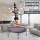 preview thumbnail 4 of 15, 40"Mini Exercise Trampoline for Adults or Kids - Indoor Fitness Rebounder Trampoline with Safety Pad