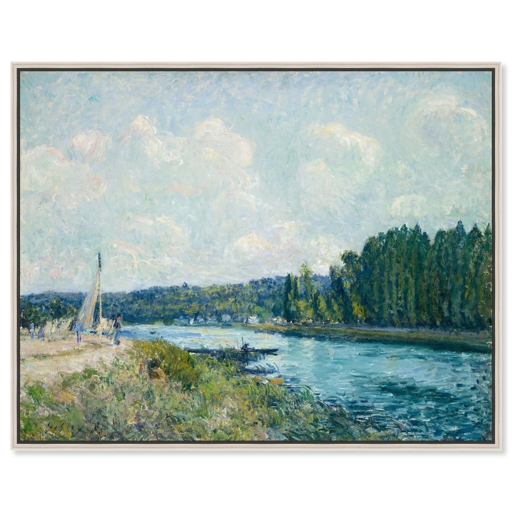 Sisley Banks of the Oise Canvas by Art Remedy