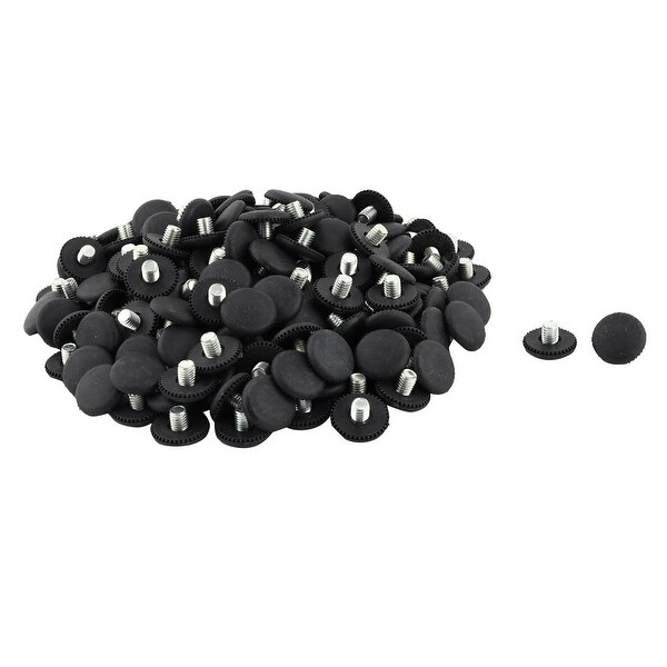 Living Room Plastic Round Adjustable Non-slip Furniture Leveling Foot 200 Pcs