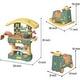 preview thumbnail 6 of 6, 3 in 1 Toddler Kids Tool Bench Set,Rocking Toy with Realistic Accessories