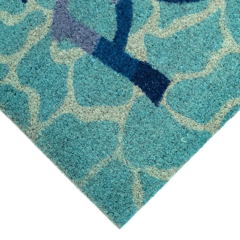 Liora Manne Natura This Way To The Pool Outdoor Mat Water