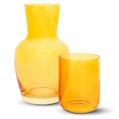 Bruno Magli 2 piece Bubble Carafe Set - 28 oz