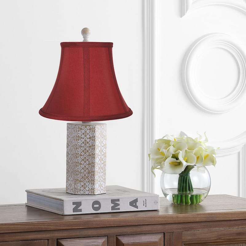 Faux Silk Bell Lamp Shade, 5 inch Top, 9 inch Bottom, 7 inch Slant