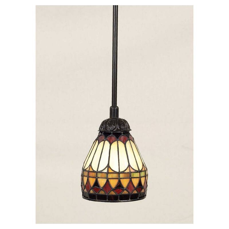 West End 1-Light Mini Pendant in Vintage Bronze