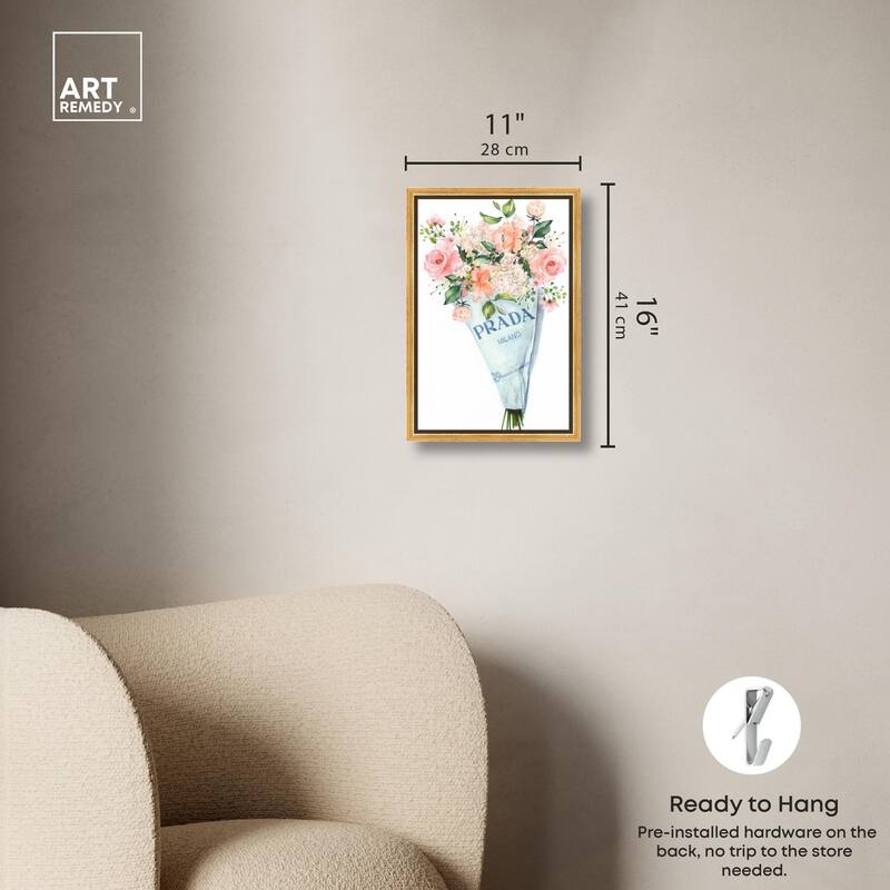 A World of Flowers Canvas by Art Remedy