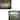 Artist's Garden at Giverny & Argenteuil by Monet 2-pc Black & Gold Framed Canvas Art Set (16 in x 20 in Each Framed Size)