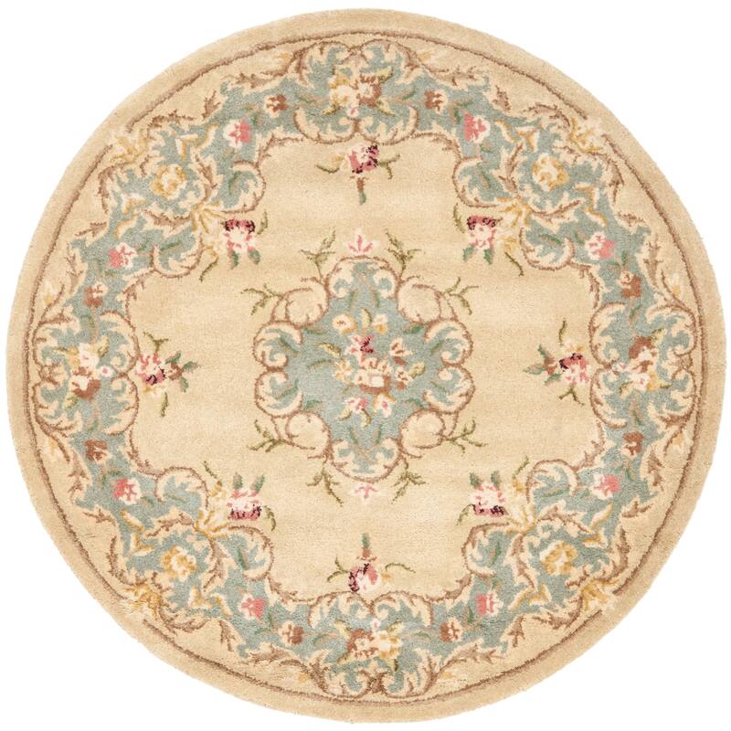 SAFAVIEH Handmade Bergama Achsah Oriental Hand-spun Wool Rug