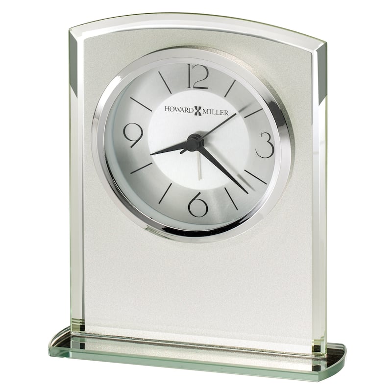 Howard Miller Glamour Modern Sleek Chic Table Clock