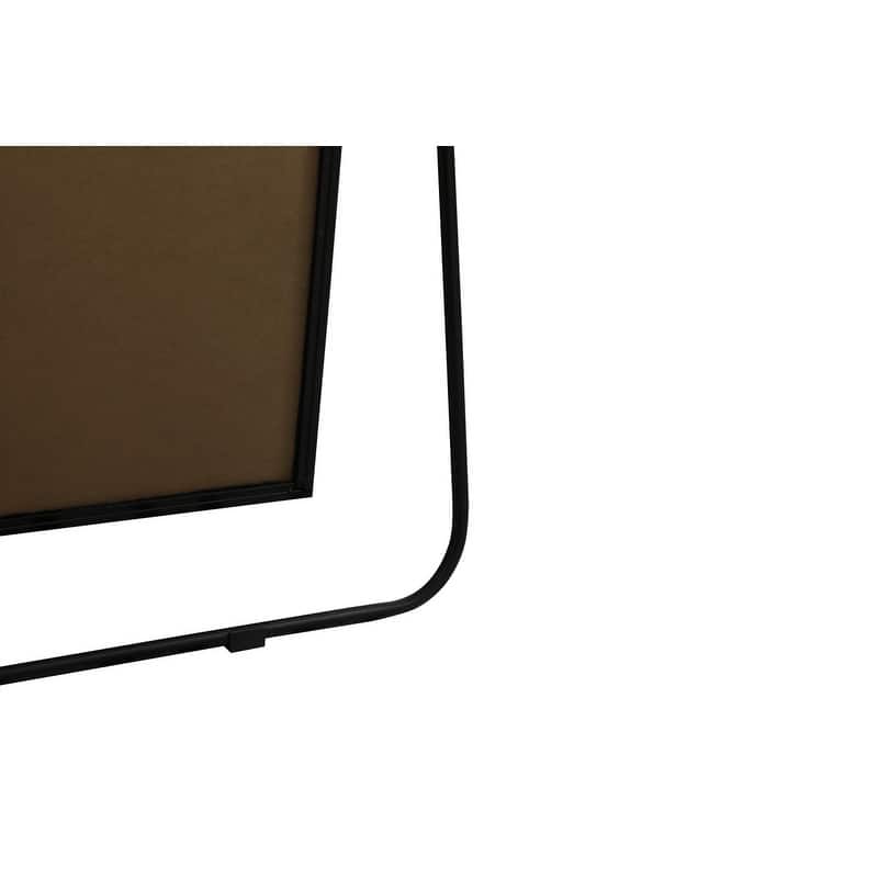 Indigo Home Metal Frame Arch Full Length Mirror 28x74 Inch
