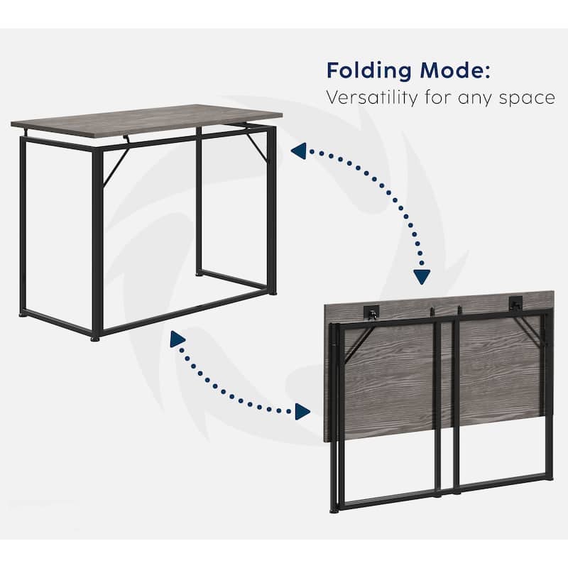 Functional Space Saving Collapsible Folding Desk