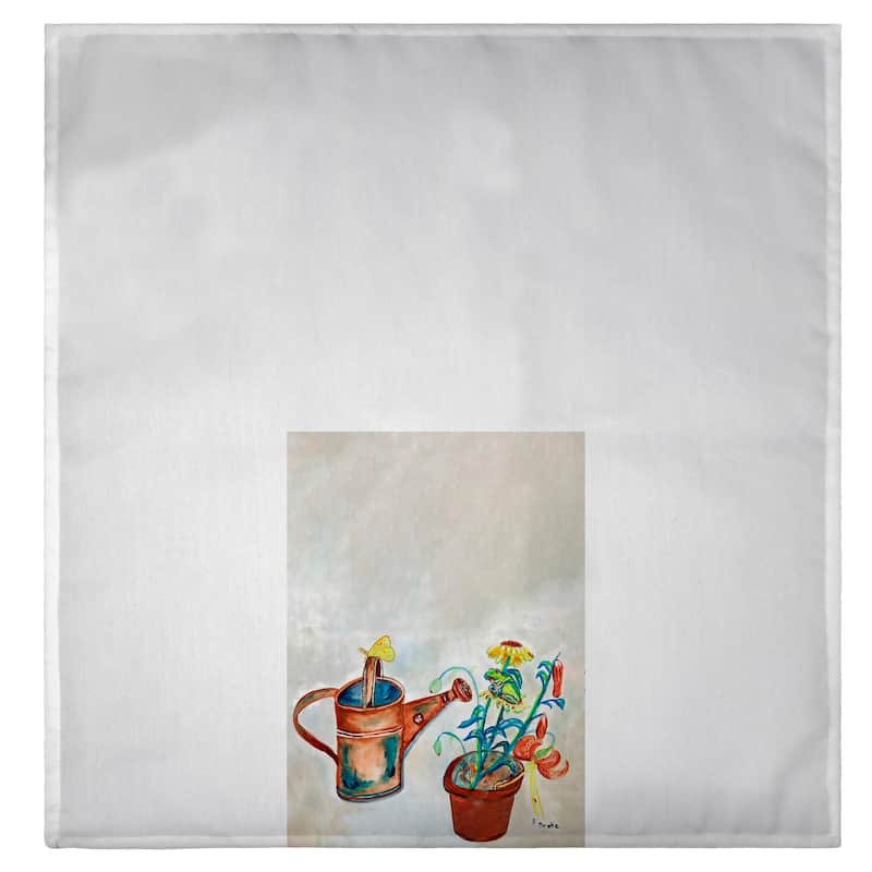 Watering Can Guest Towel - 20x20
