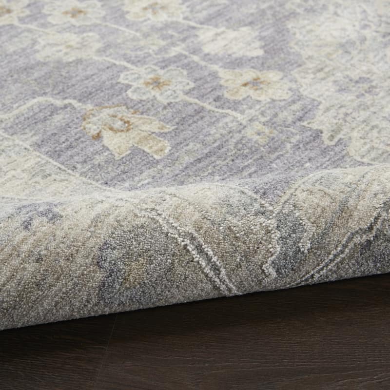 Power Loomed Floral Traditional Durable Area Rug - 71' X '47' X '0.5