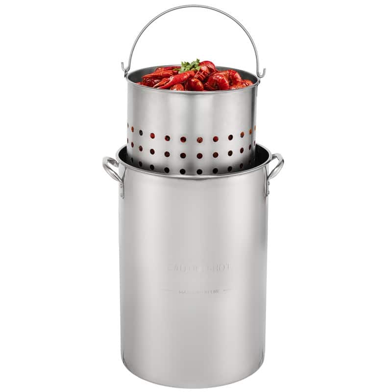 2PCS 50QT Turkey Pot Gas Fryer - N/A