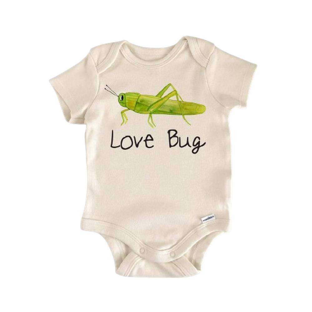 Cricket Insect Love Bug - Baby Boy Girl Clothes Infant Bodysuit Funny Cute Newborn