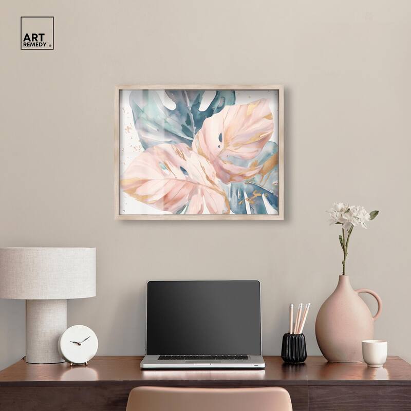 Golden Spritz Shadowbox by Art Remedy