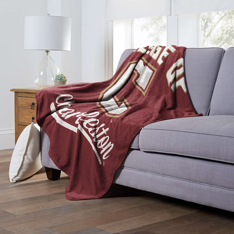 NCAA CAA Alumni Silk Touch Throw Blanket