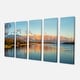 preview thumbnail 18 of 17, Designart "Autumn Sunset Panorama" Landscape Photo Canvas Print