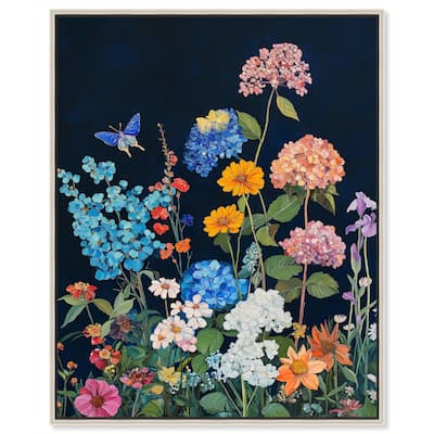 Twilight Blossoms II Canvas by Art Remedy