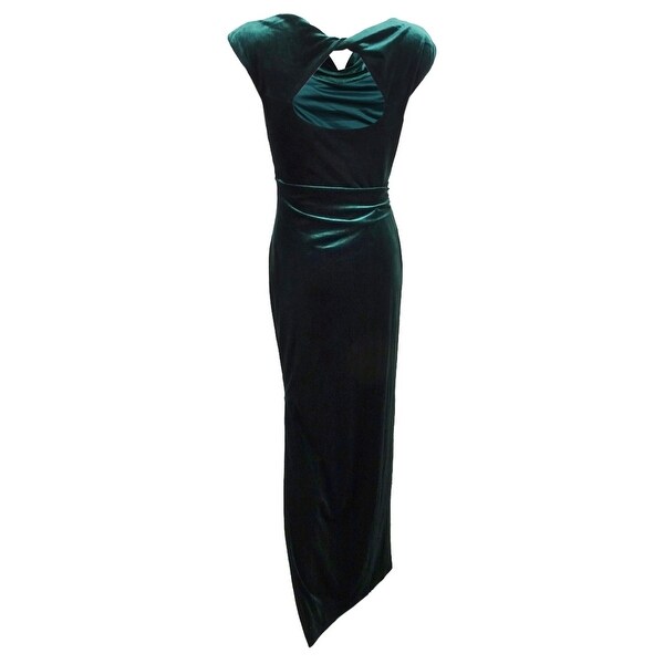 vince camuto velvet wrap dress